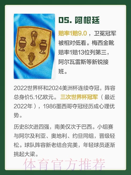 深度揭秘世界杯投注热门球队分析